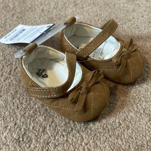 Newborn Quilted Mary Jane Shoes